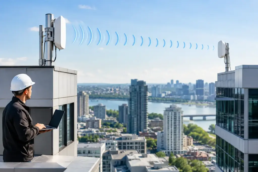 Building to Building Wireless Bridge Planning