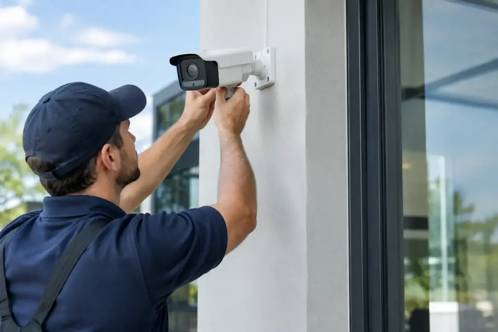 Business Security Camera System Installation